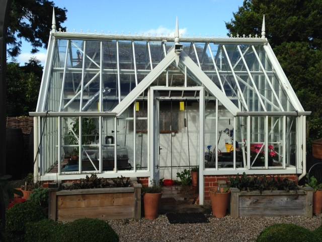 autumn greenhouse